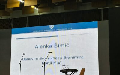 Učiteljica Alenka Šimić je dobitnica godišnje nagrade Ministarstva znanosti, obrazovanja i mladih 