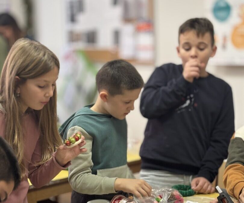 Božićna radionica u PŠ Brštanovo