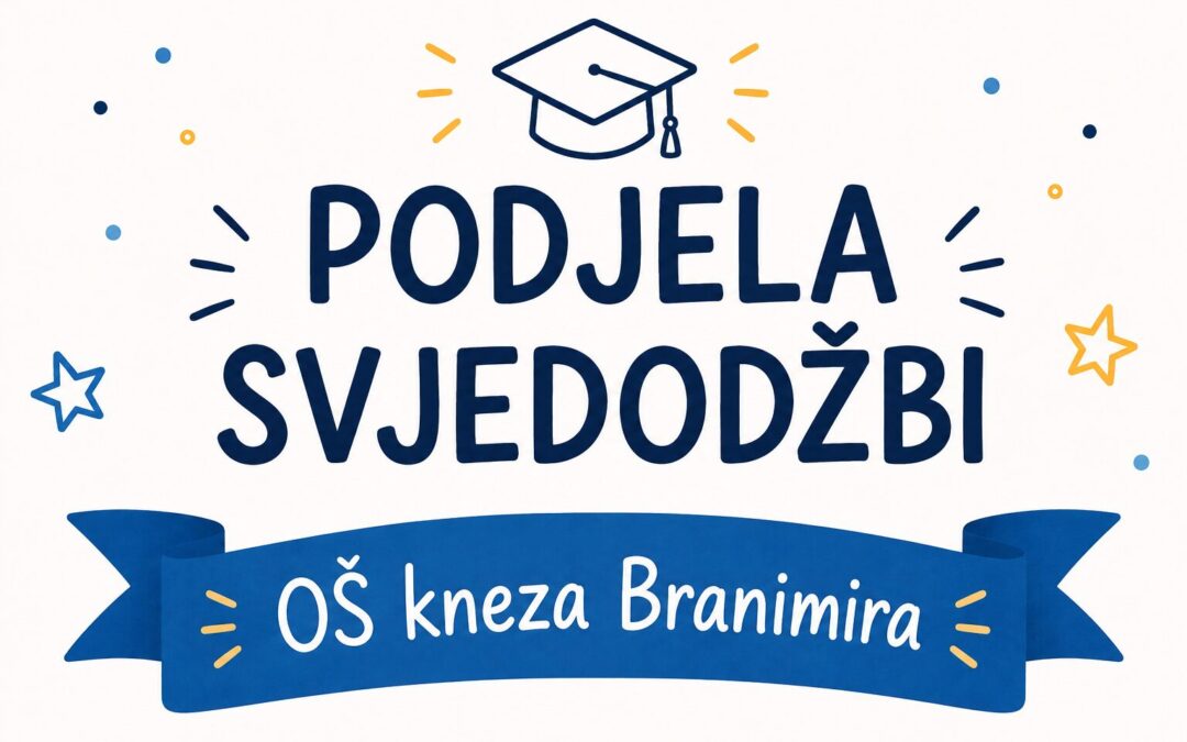 Podjela svjedodžbi 1. srpnja 2026.